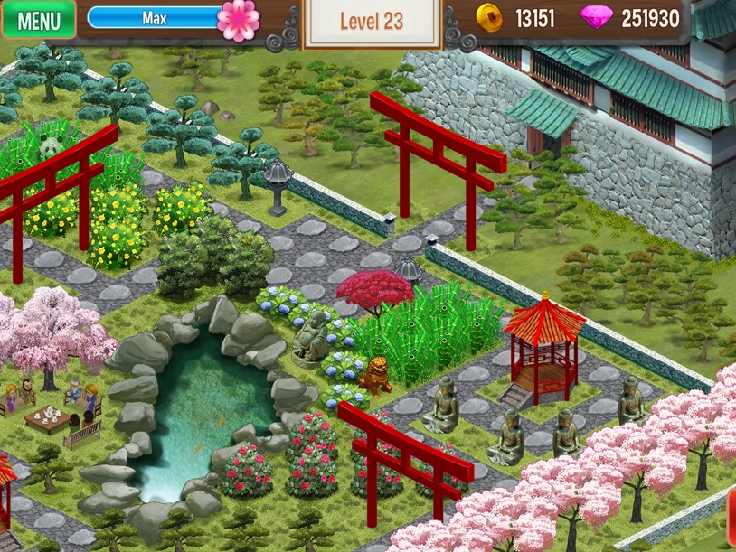 Queen's Garden - Sakura Season screenshot 3