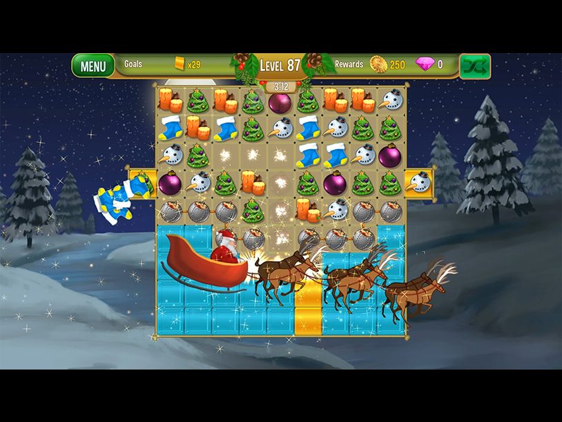 Queen's Garden Christmas screenshot 1