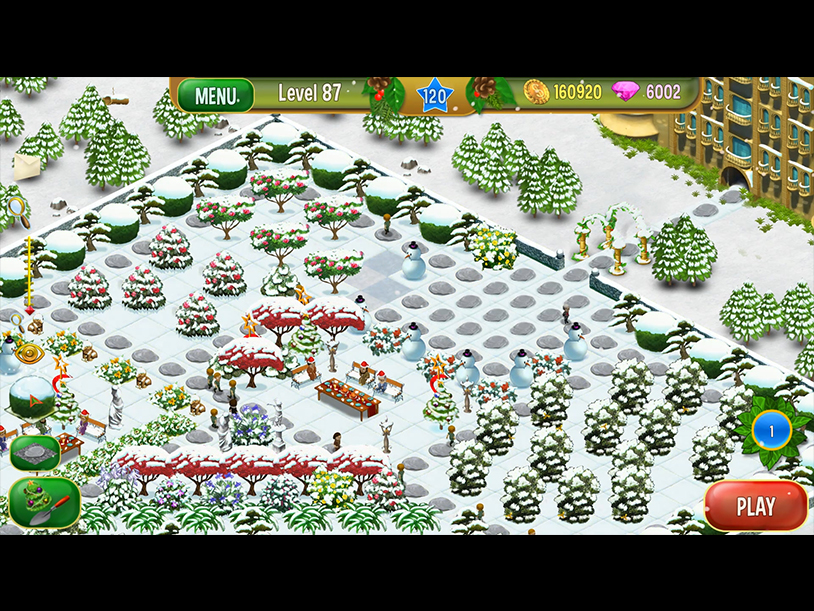 Queen's Garden Christmas screenshot 3