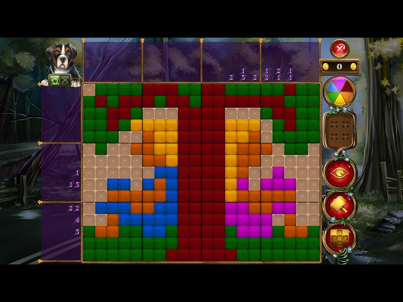 Rainbow Mosaics - The Forest's Guardian screenshot 1