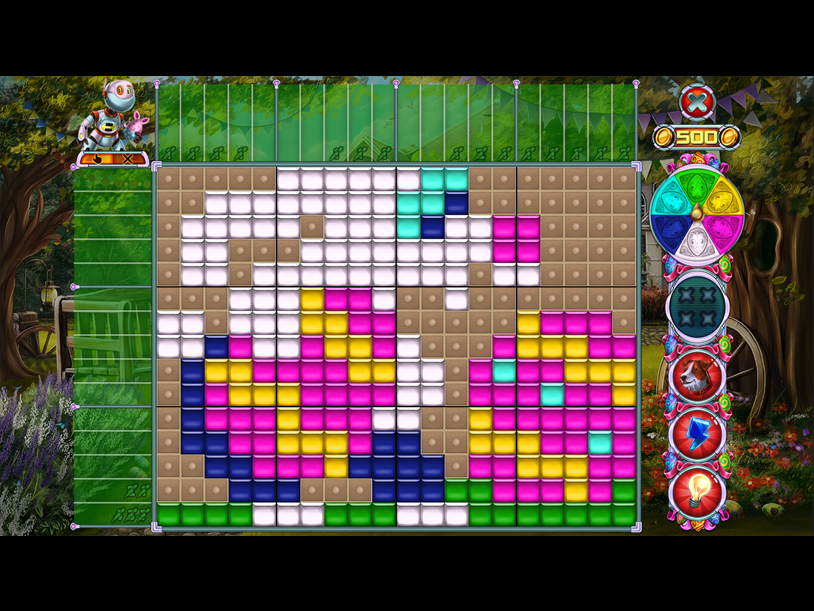Rainbow Mosaics 12: Easter Helper screenshot 1