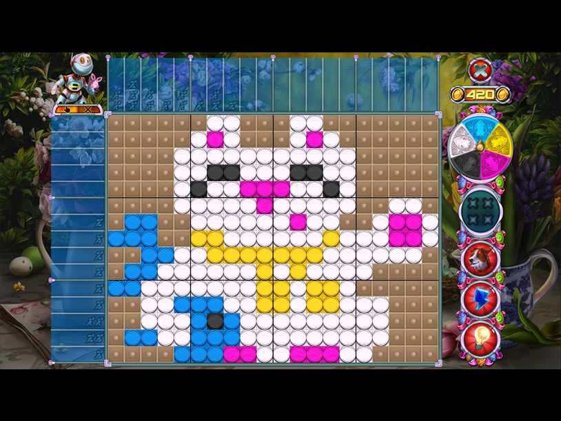 Rainbow Mosaics 12: Easter Helper screenshot 2