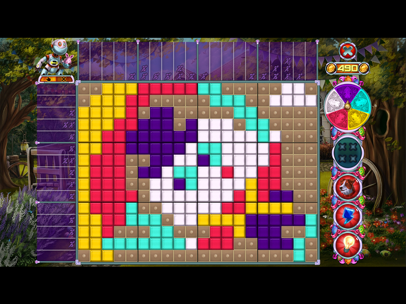 Rainbow Mosaics 12: Easter Helper screenshot 3