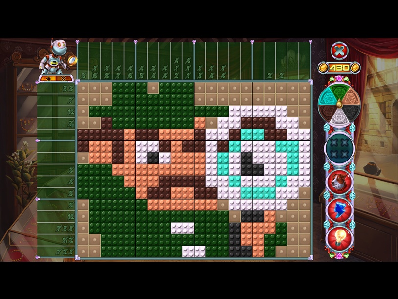 Rainbow Mosaics 13: Detective Helper screenshot 1