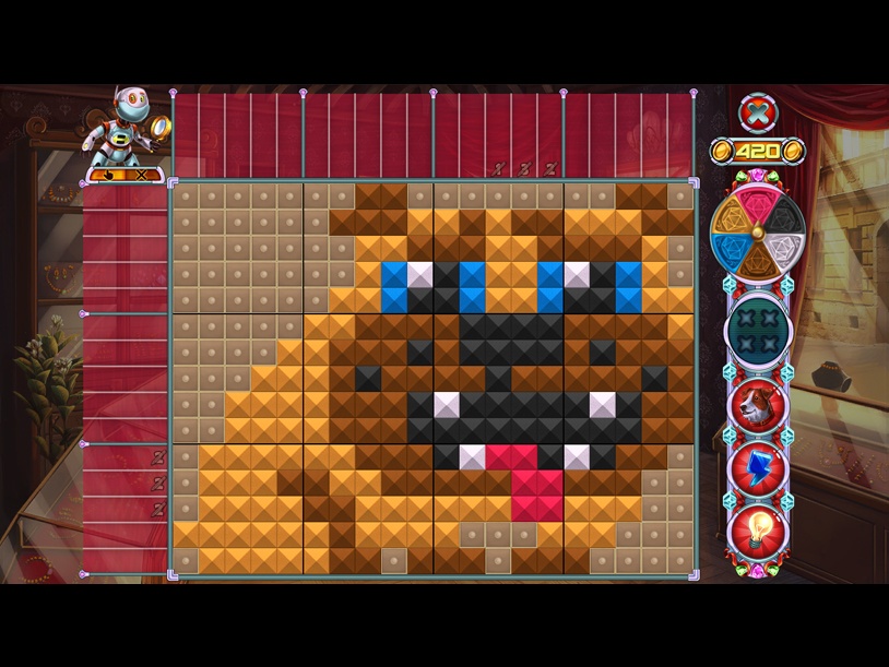 Rainbow Mosaics 13: Detective Helper screenshot 2