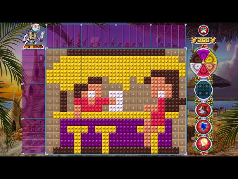 Rainbow Mosaics 14: Hawaiian Vacation screenshot 2