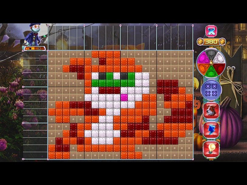 Rainbow Mosaics 15: Twilight Sentinel screenshot 2