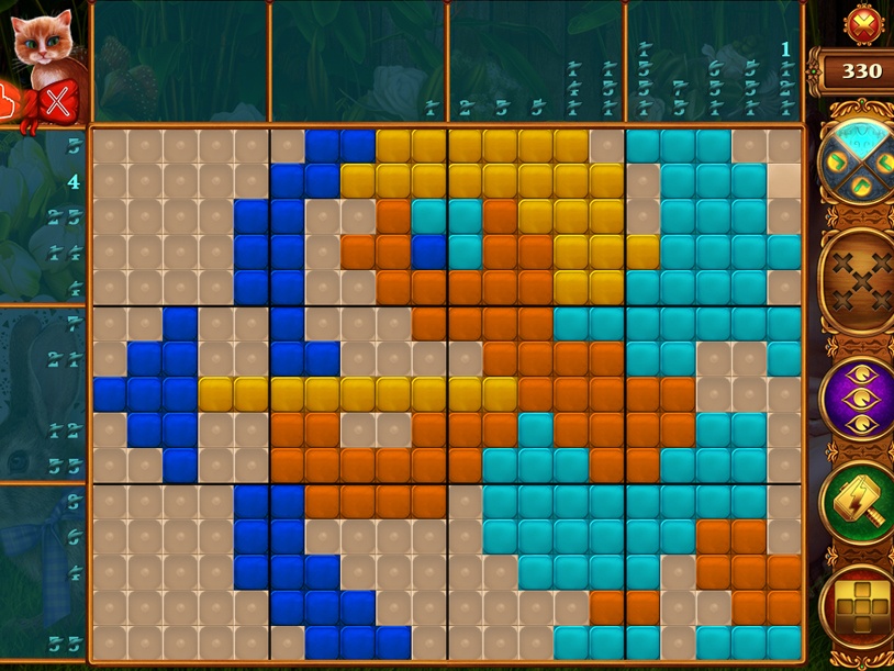 Rainbow Mosaics: Blooming Garden screenshot 2