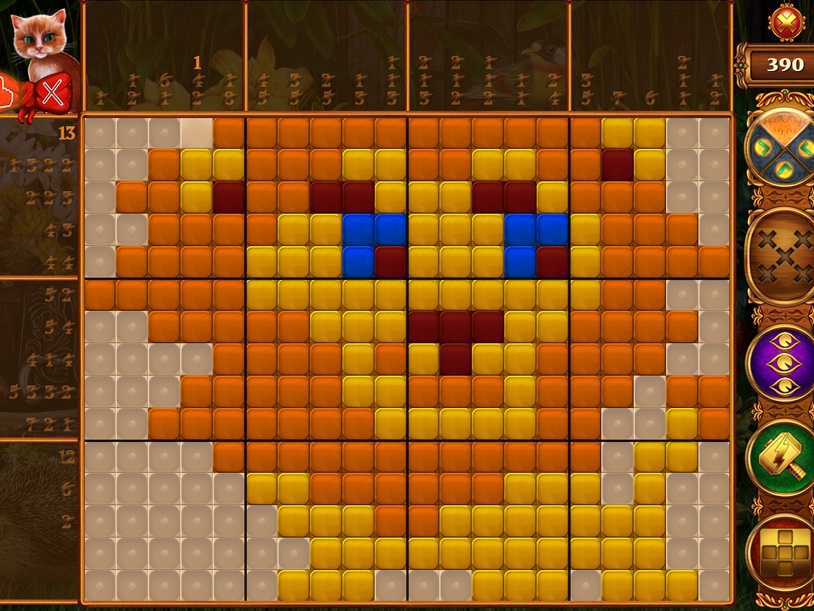 Rainbow Mosaics: Blooming Garden screenshot 3