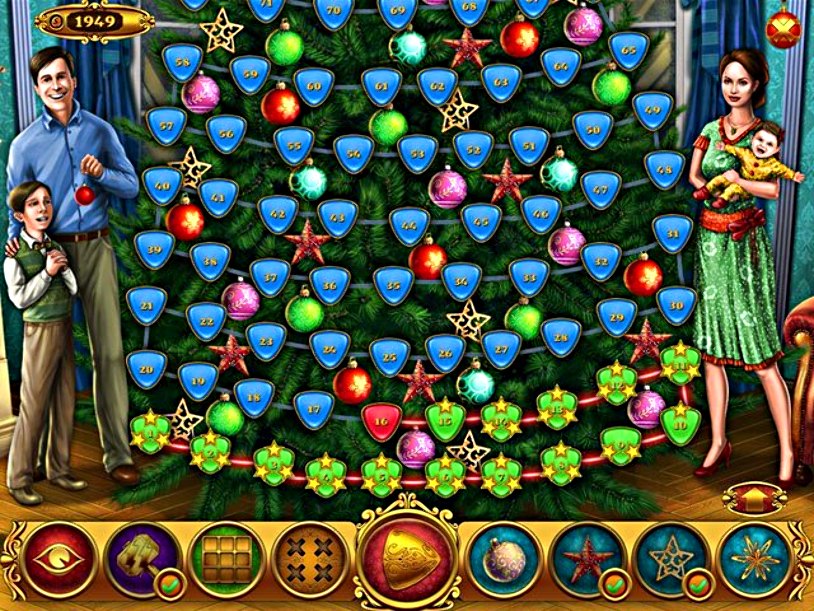 Rainbow Mosaics: Christmas Lights screenshot 3