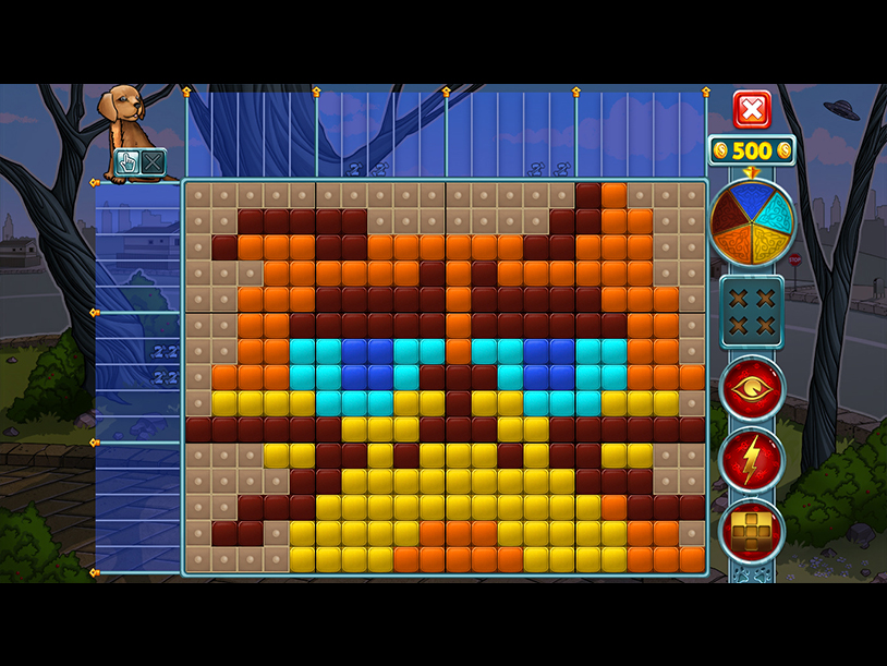 Rainbow Mosaics: Strange Thing screenshot 2