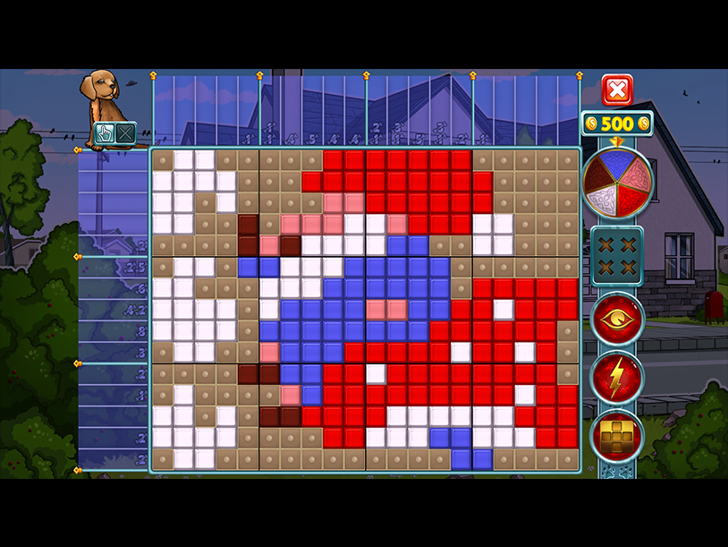Rainbow Mosaics: Strange Thing screenshot 3