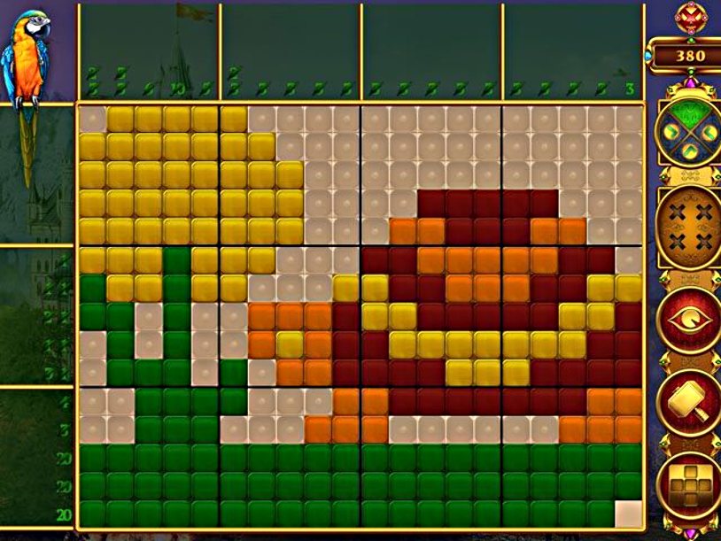 Rainbow Mosaics: Treasure Trip screenshot 2