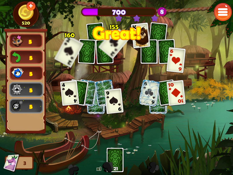 Rainforest Solitaire 2 screenshot 3