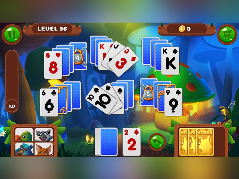 Rescue Friends Solitaire screenshot 1