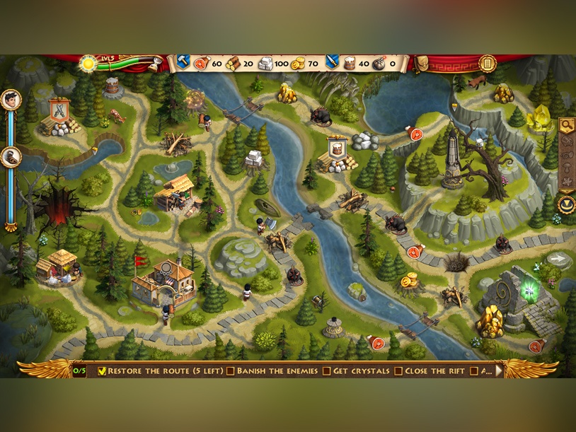 Roads Of Rome: Portals Collector's Edition screenshot 1