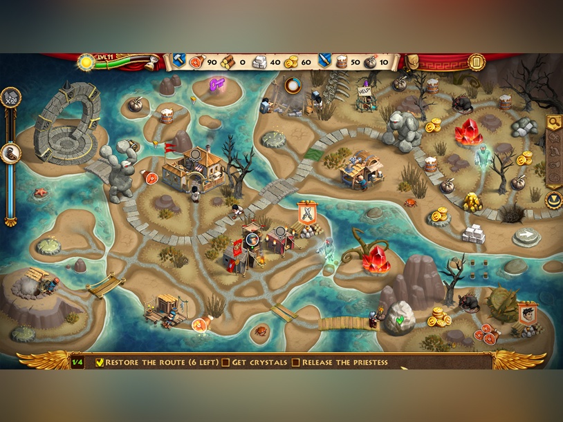 Roads Of Rome: Portals Collector's Edition screenshot 2