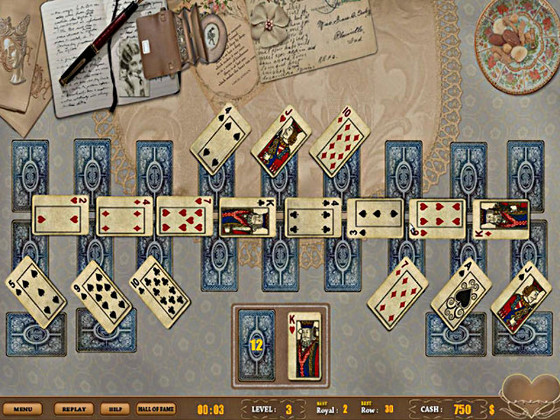Royal Challenge Solitaire screenshot 2