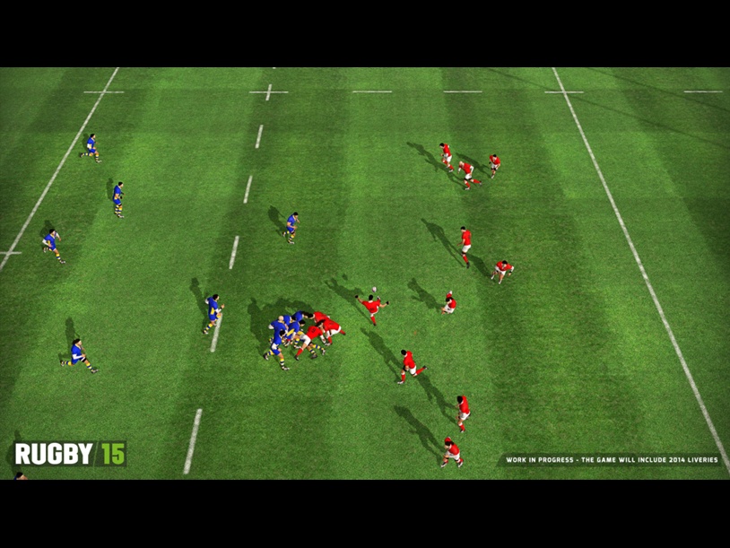 Rugby 15 screenshot 1