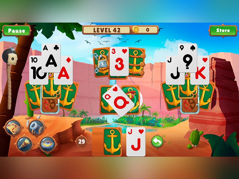 Sailor's Stories Solitaire screenshot 1