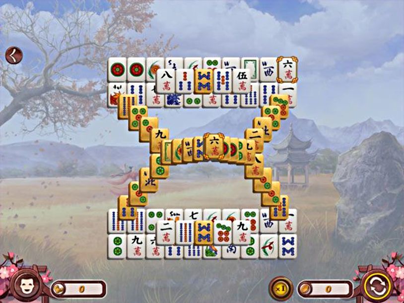 Sakura Day Mahjong screenshot 1