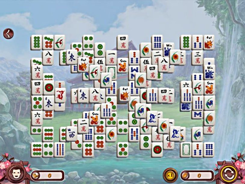 Sakura Day Mahjong screenshot 3