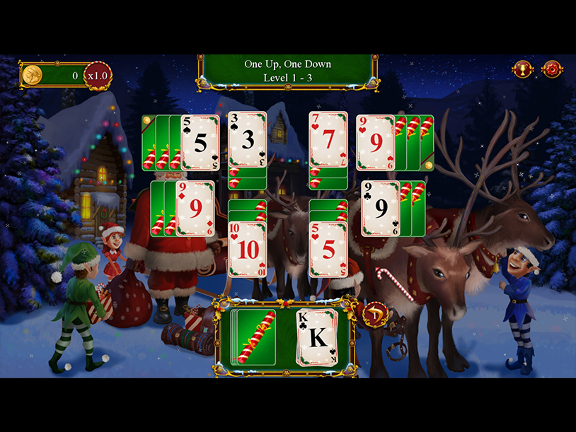 Santa's Christmas Solitaire 2 screenshot 1
