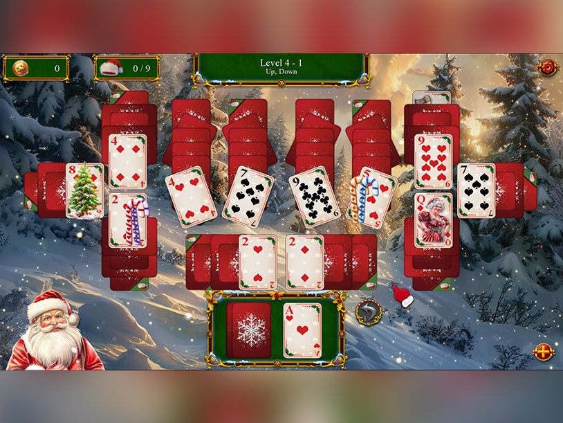 Santa's Christmas Solitaire 3 screenshot 2