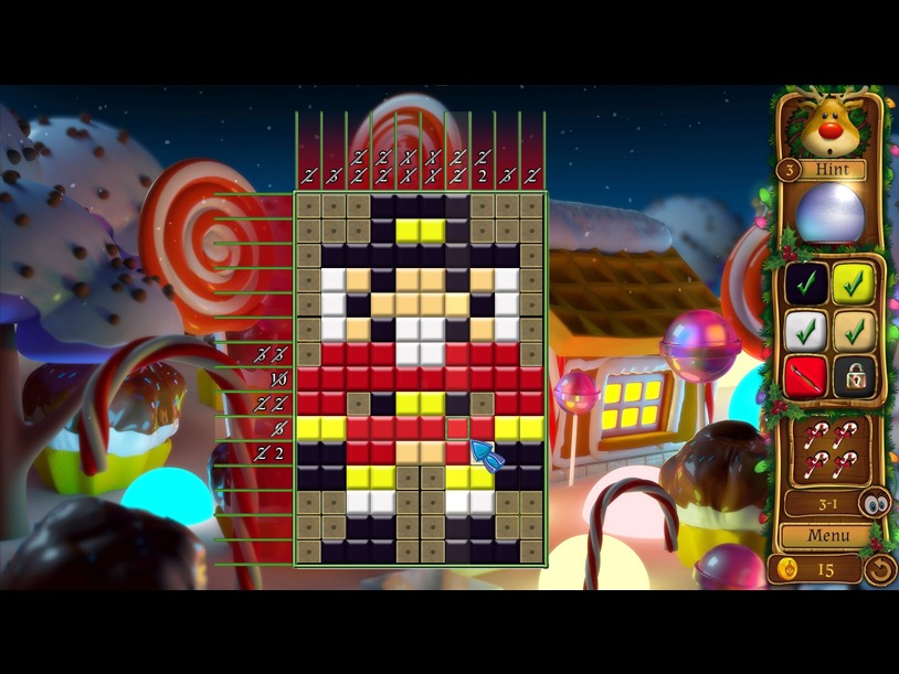 Santa's Workshop Mosaics screenshot 2