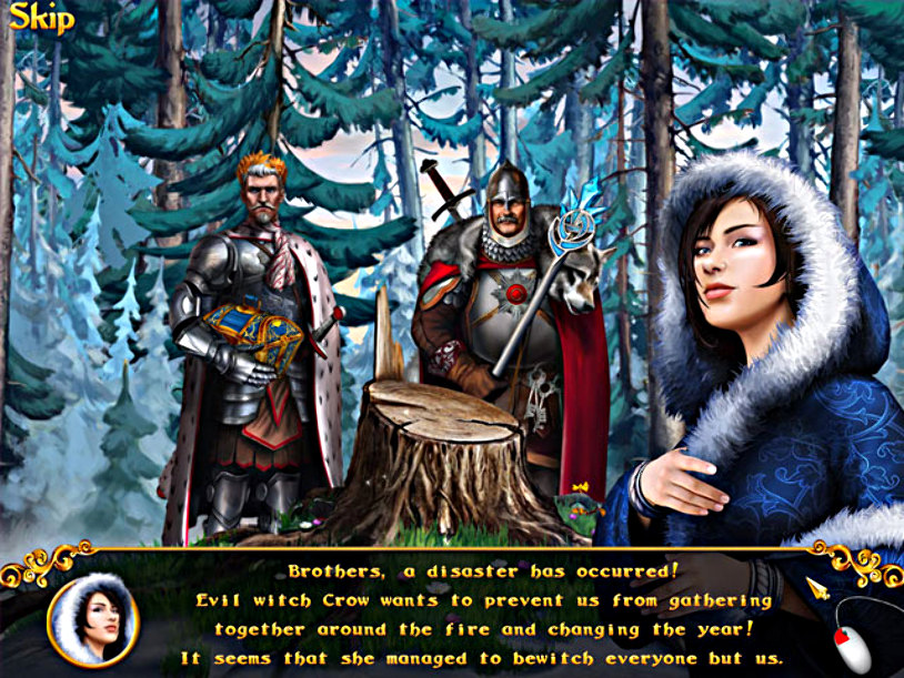 Season Match 3: Curse of the Witch Crow screenshot 2