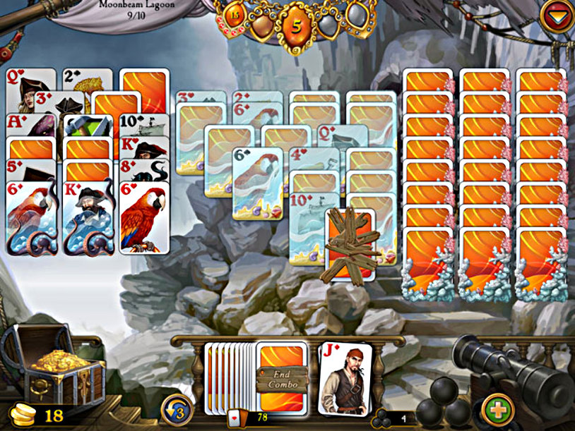 Seven Seas Solitaire screenshot 1