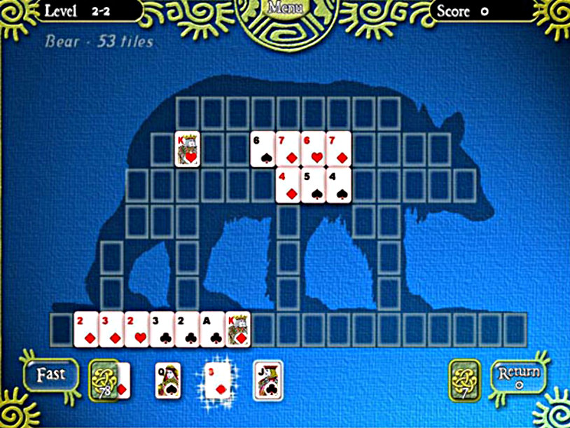Shape Solitaire screenshot 1