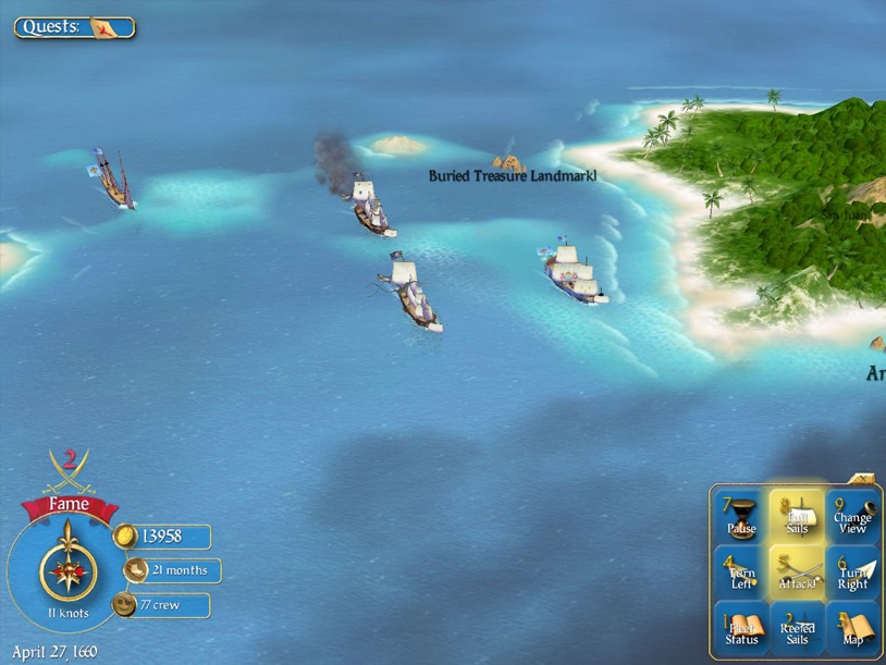 Sid Meier's Pirates! screenshot 2