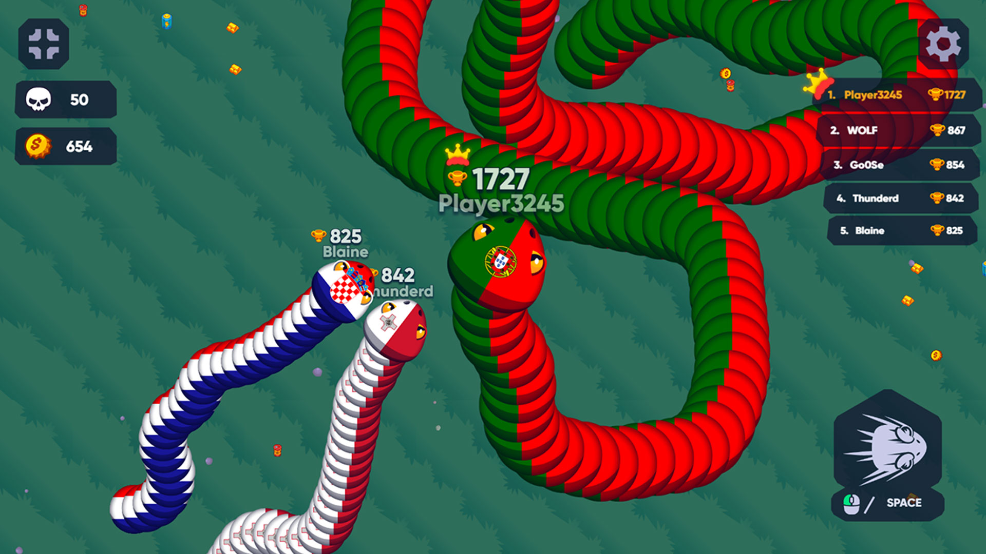 SnakeArea.io screenshot 3