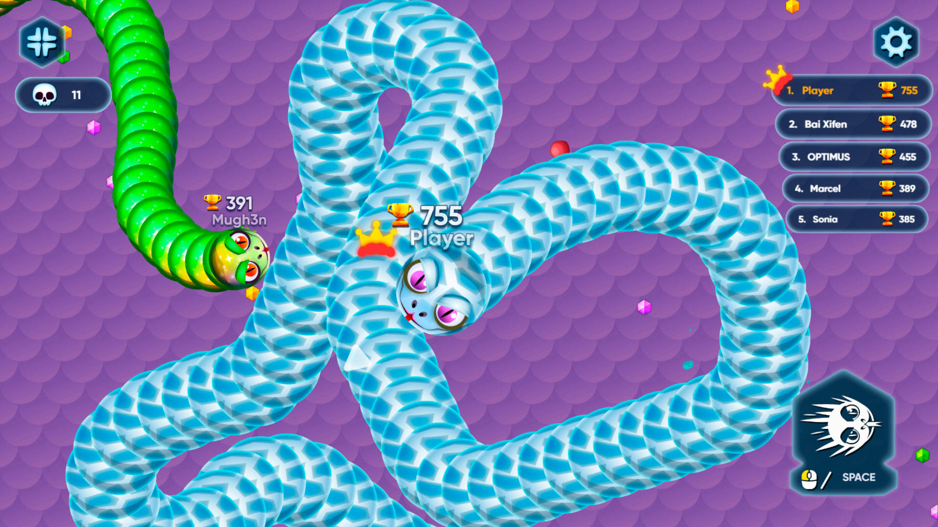 Snaking.io screenshot 3