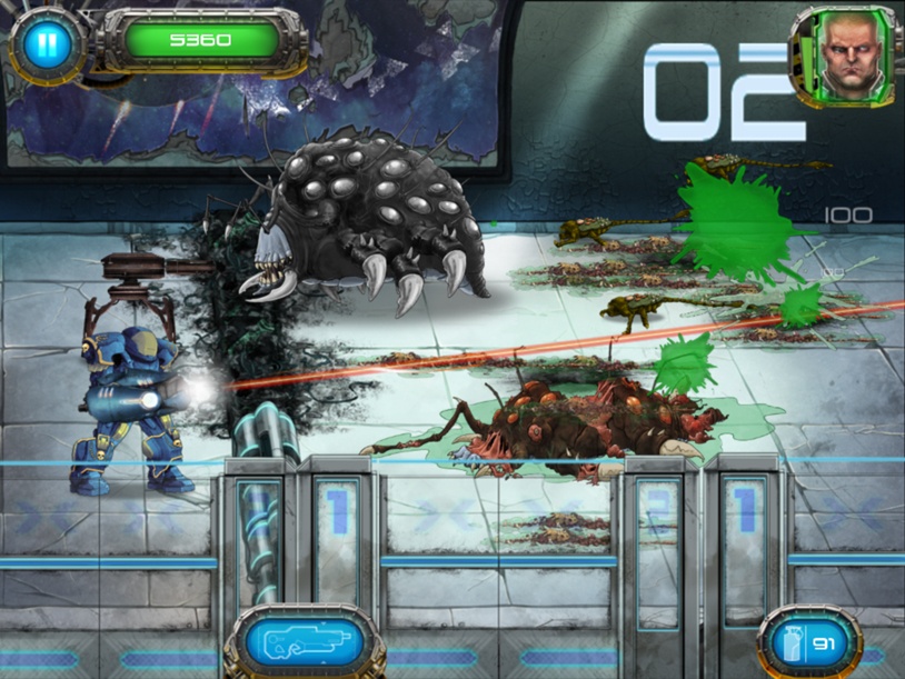 Soldier vs Aliens screenshot 2
