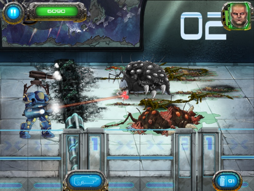 Soldier vs Aliens screenshot 3