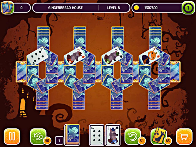Solitaire - Halloween Story screenshot 2