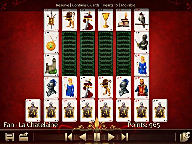 Solitaire 220 Plus screenshot 1