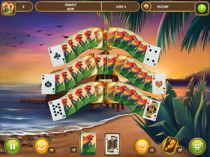 Solitaire Beach Season - A Vacation Time screenshot 2