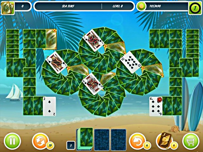 Solitaire: Beach Season screenshot 2