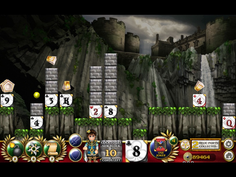 Solitaire Blocks: Royal Rescue screenshot 1