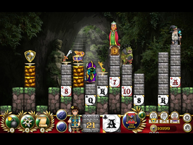 Solitaire Blocks: Royal Rescue screenshot 3