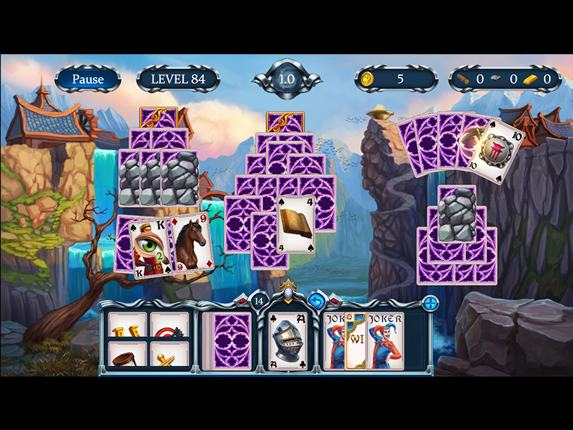 Solitaire Call of Honor screenshot 2