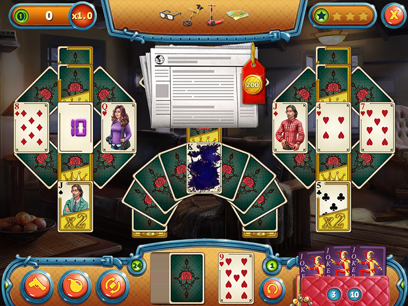 Solitaire Detective 2 - Accidental Witness screenshot 1