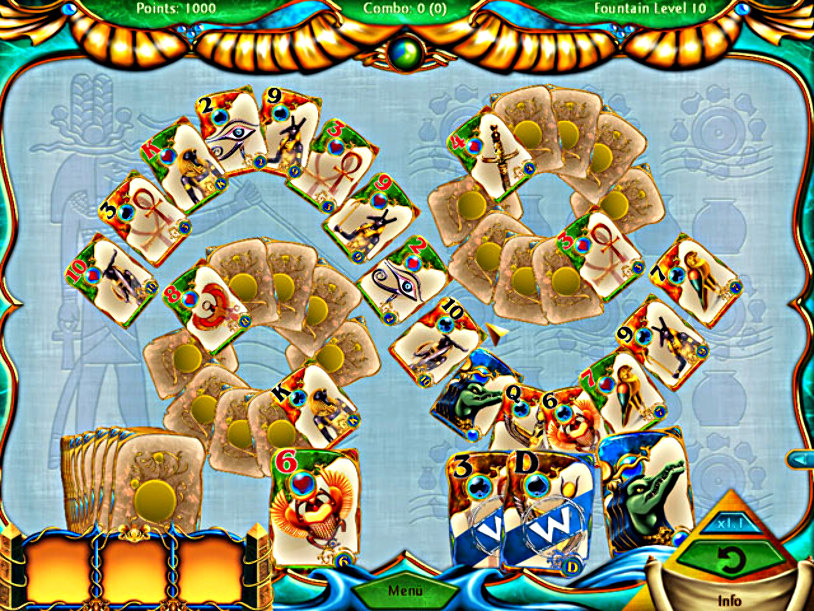 Solitaire Egypt screenshot 3