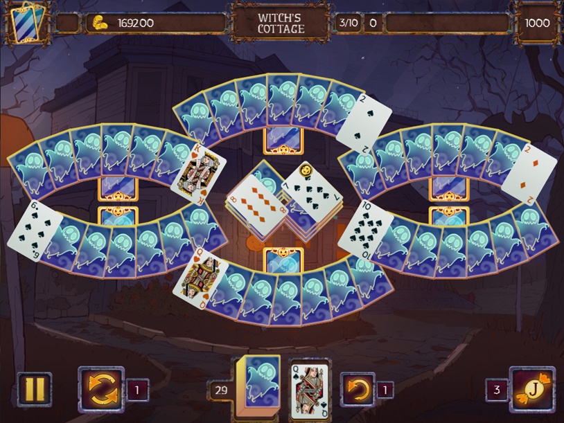 Solitaire Game Halloween 2 screenshot 2