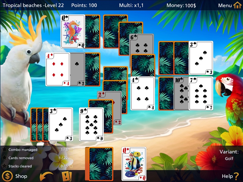 Solitaire Holiday Season screenshot 3