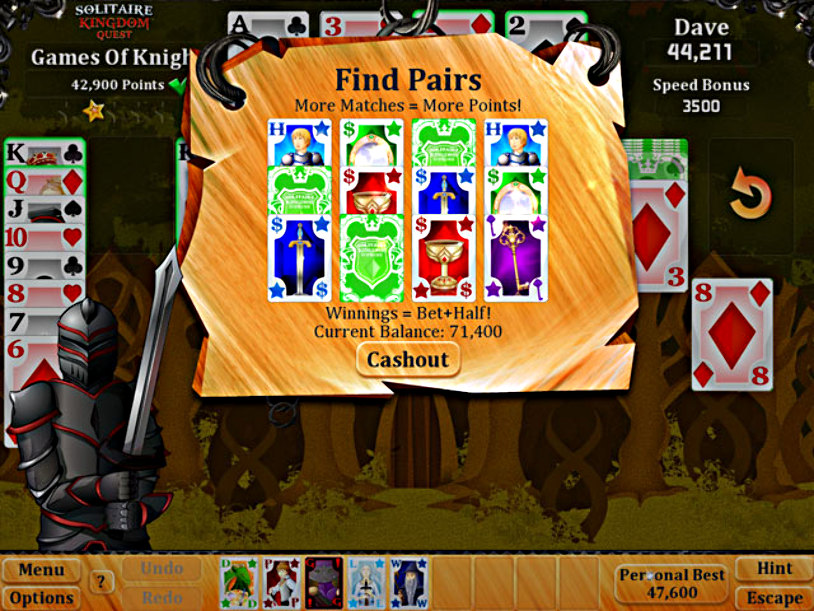 Solitaire Kingdom Quest screenshot 1