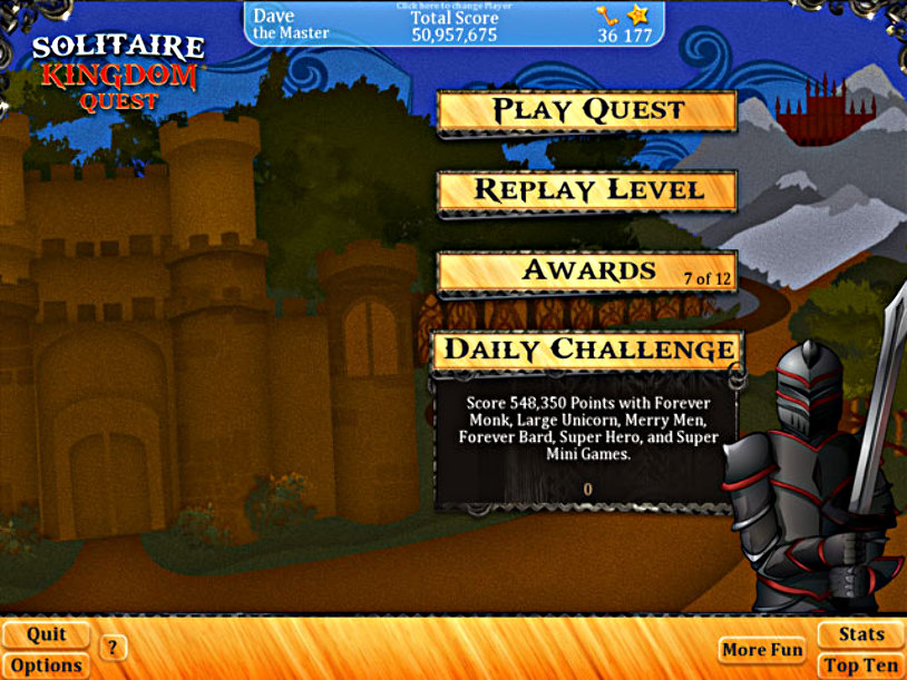 Solitaire Kingdom Quest screenshot 2